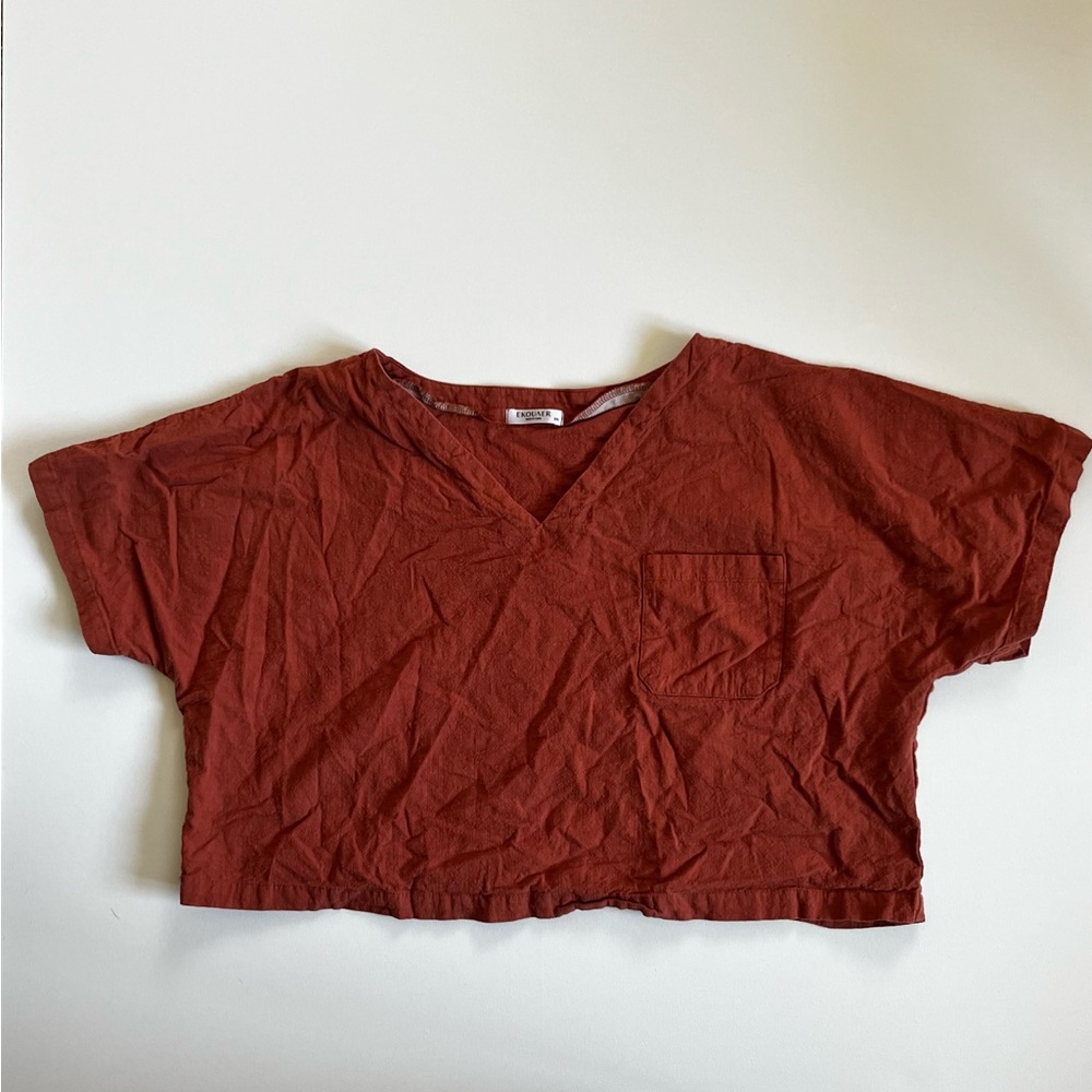 Rust Crop Top